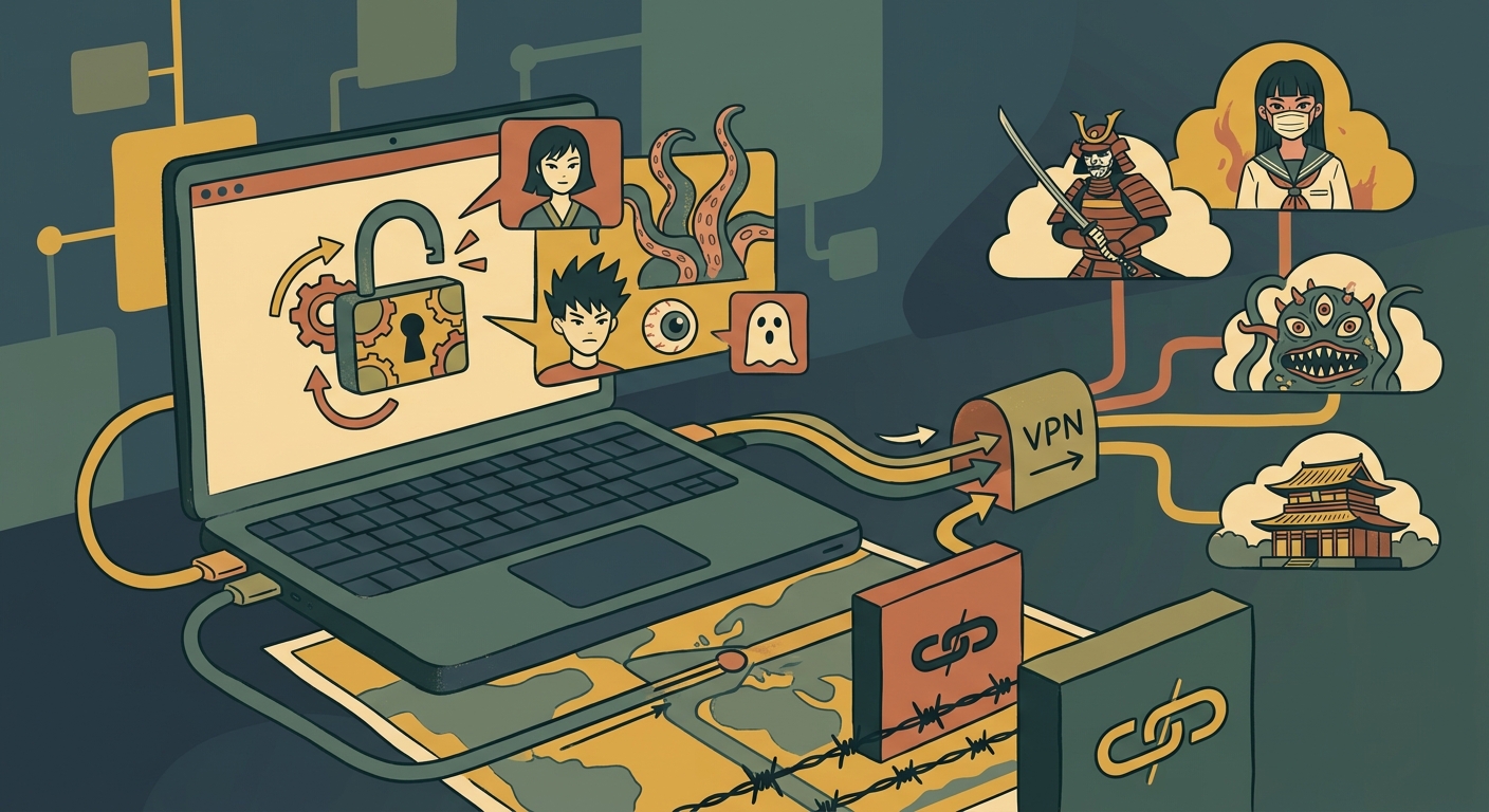 Unlocking Niche Anime & Horror: How to Access Crunchyroll Japan and Shudder US
