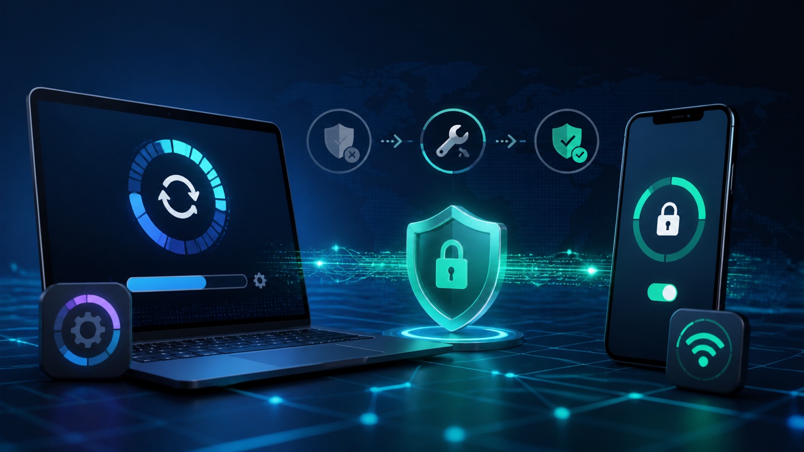 iPhone and Mac restoring a secure VPN connection after a system update