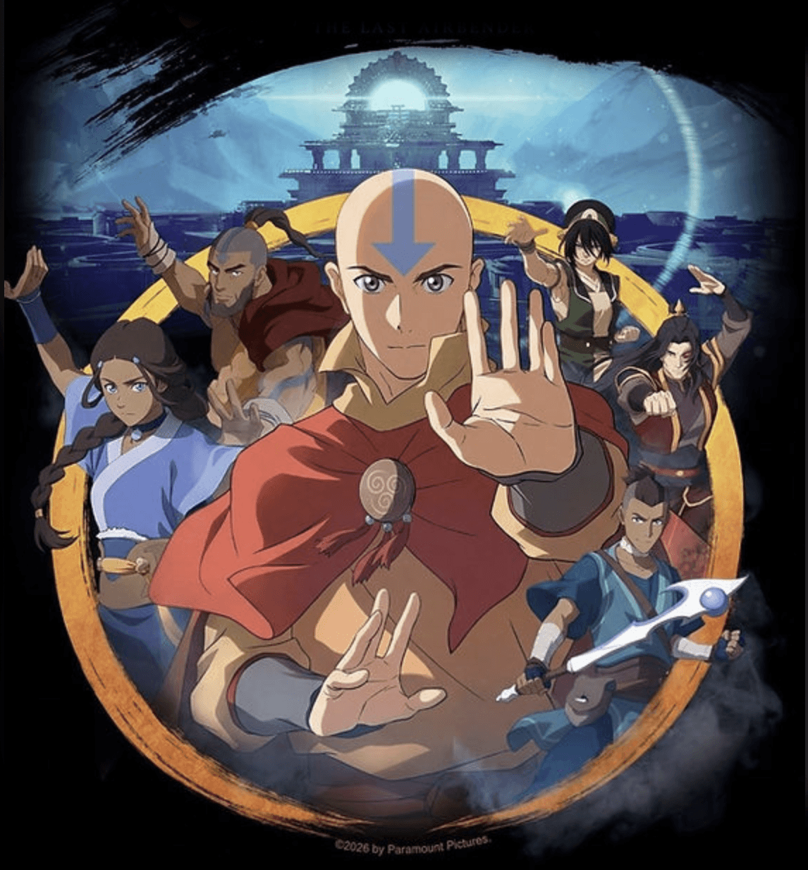 Avatar Aang: The Last Airbender key art