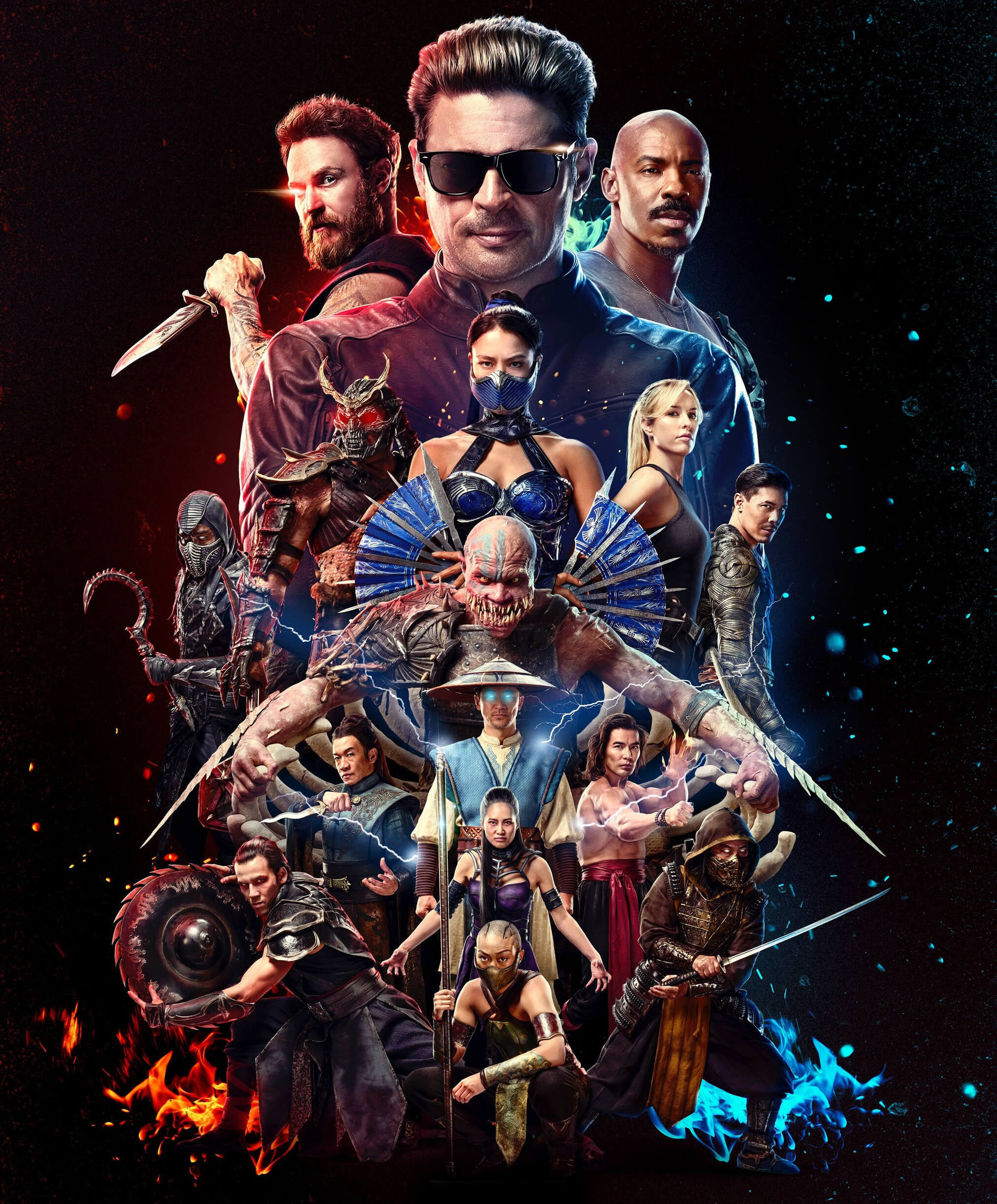 Mortal Kombat II key art