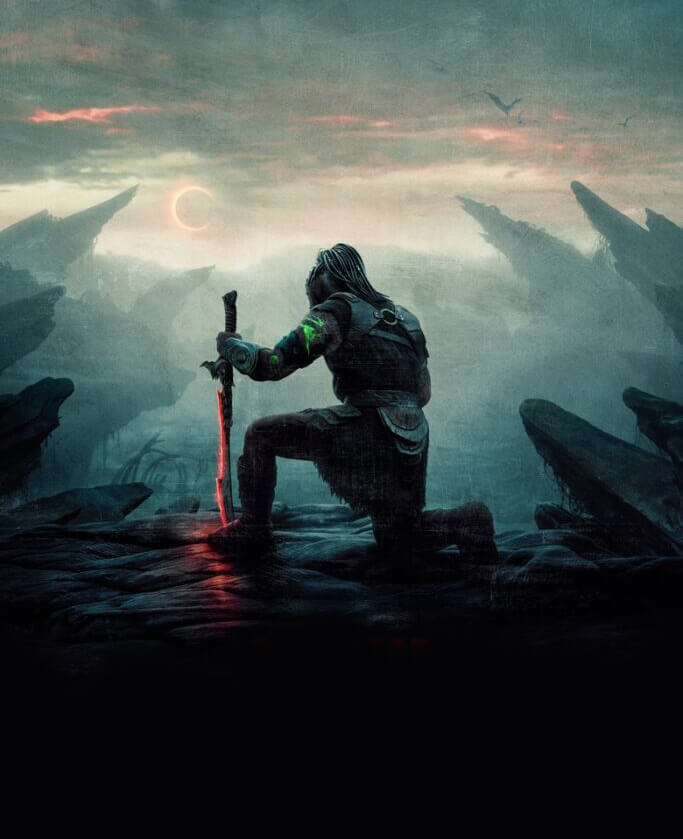 Predator: Badlands key art