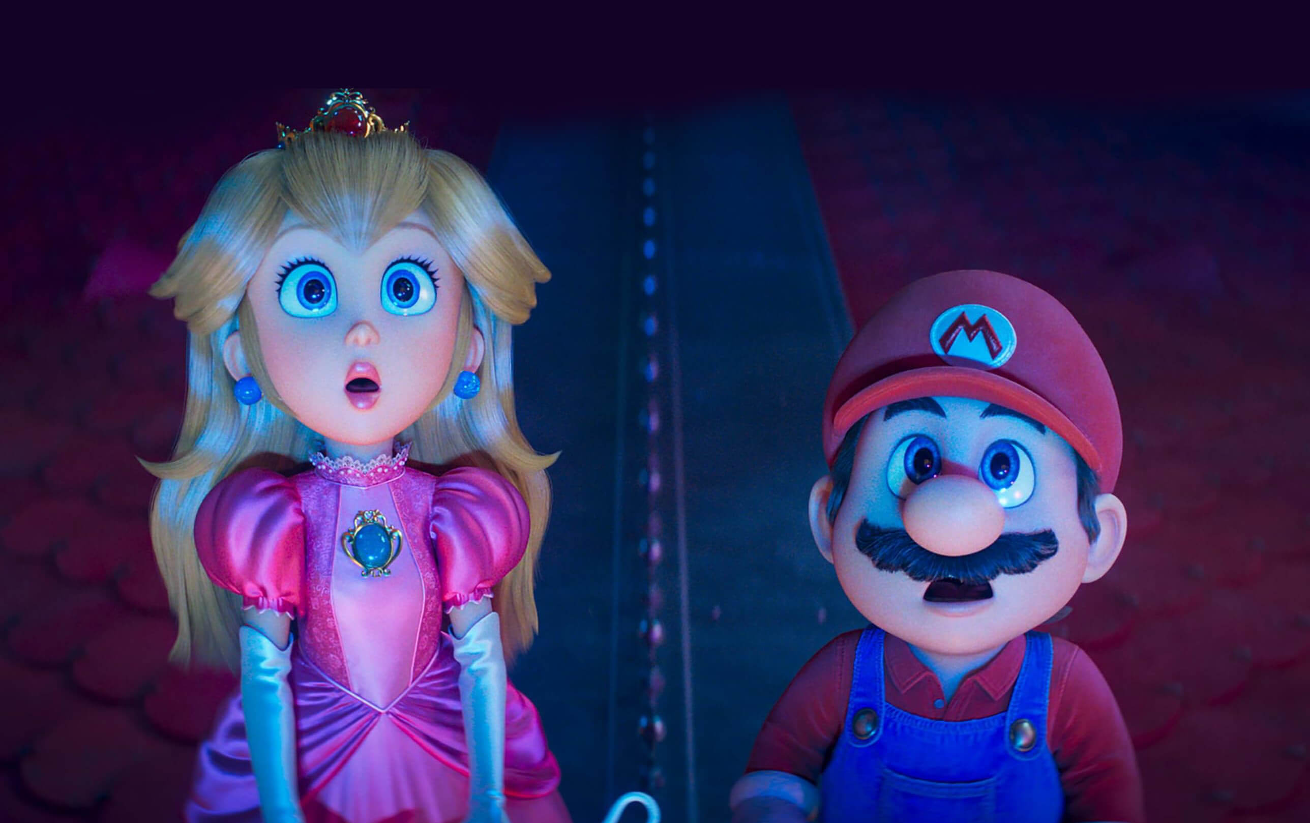 The Super Mario Galaxy Movie key art